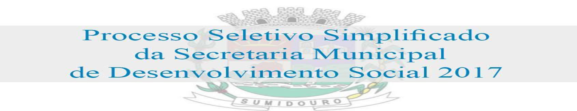 PROCESSO SELETIVO SIMPLIFICADO